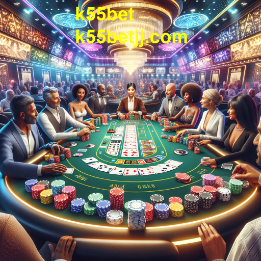 Explorando as Mesas de Jogos no K55bet